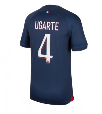 Paris Saint-Germain Manuel Ugarte #4 Hemmatröja 2023-24 Kortärmad